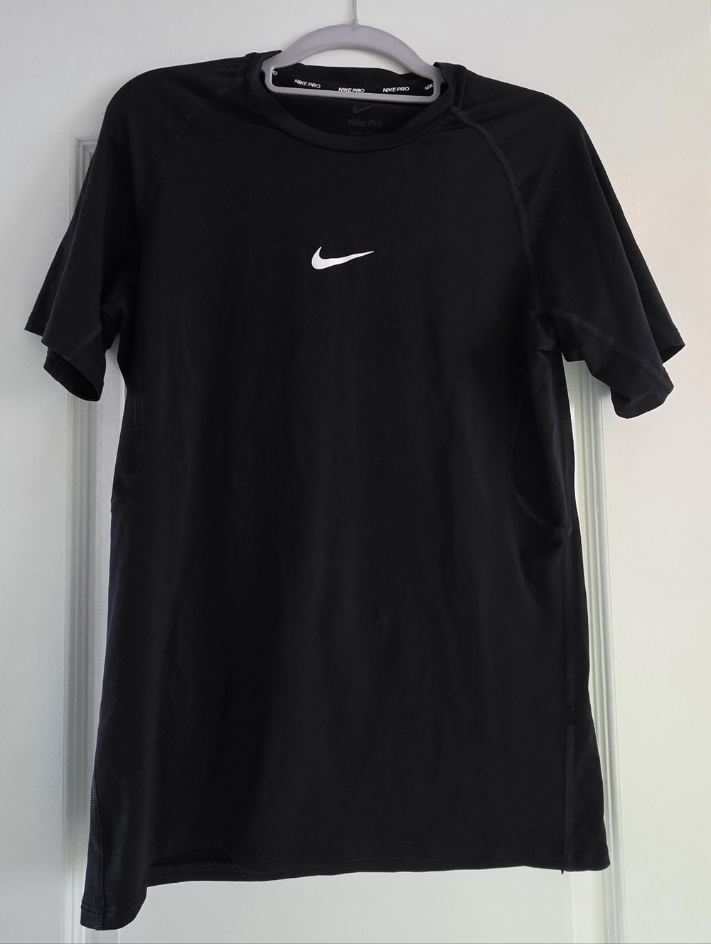 Men's Nike Black Dri-FIT Short Sleeve Shirt